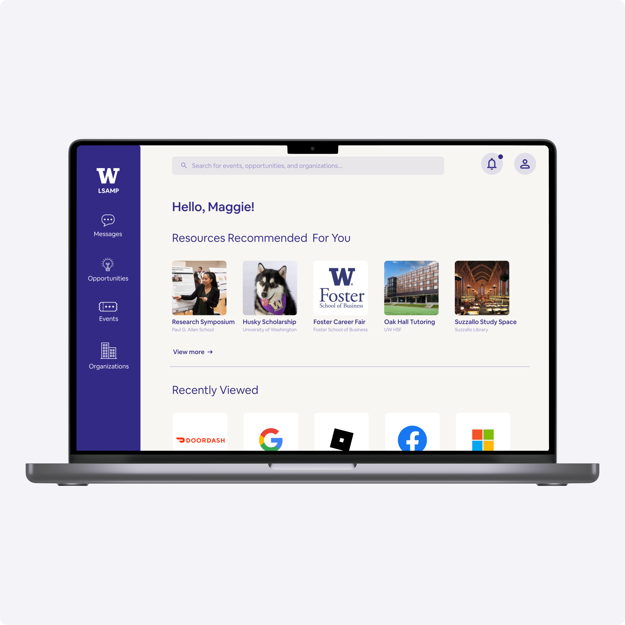 UW CERSE STEM Equity Resource Hub Platform